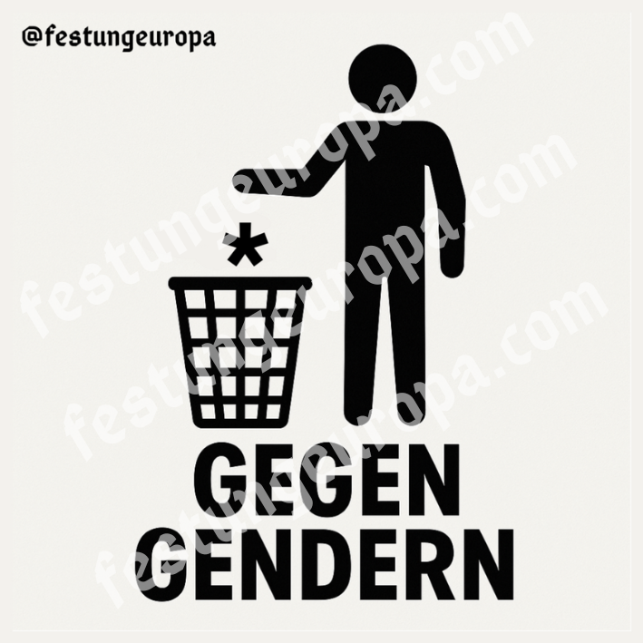 Gegen Gendern Sticker