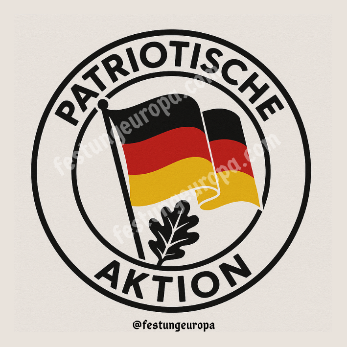 Patriotische Bewegung Sticker