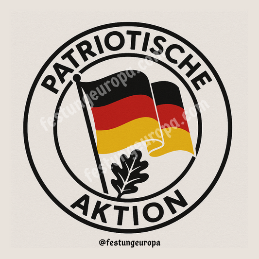 Patriotische Bewegung Sticker