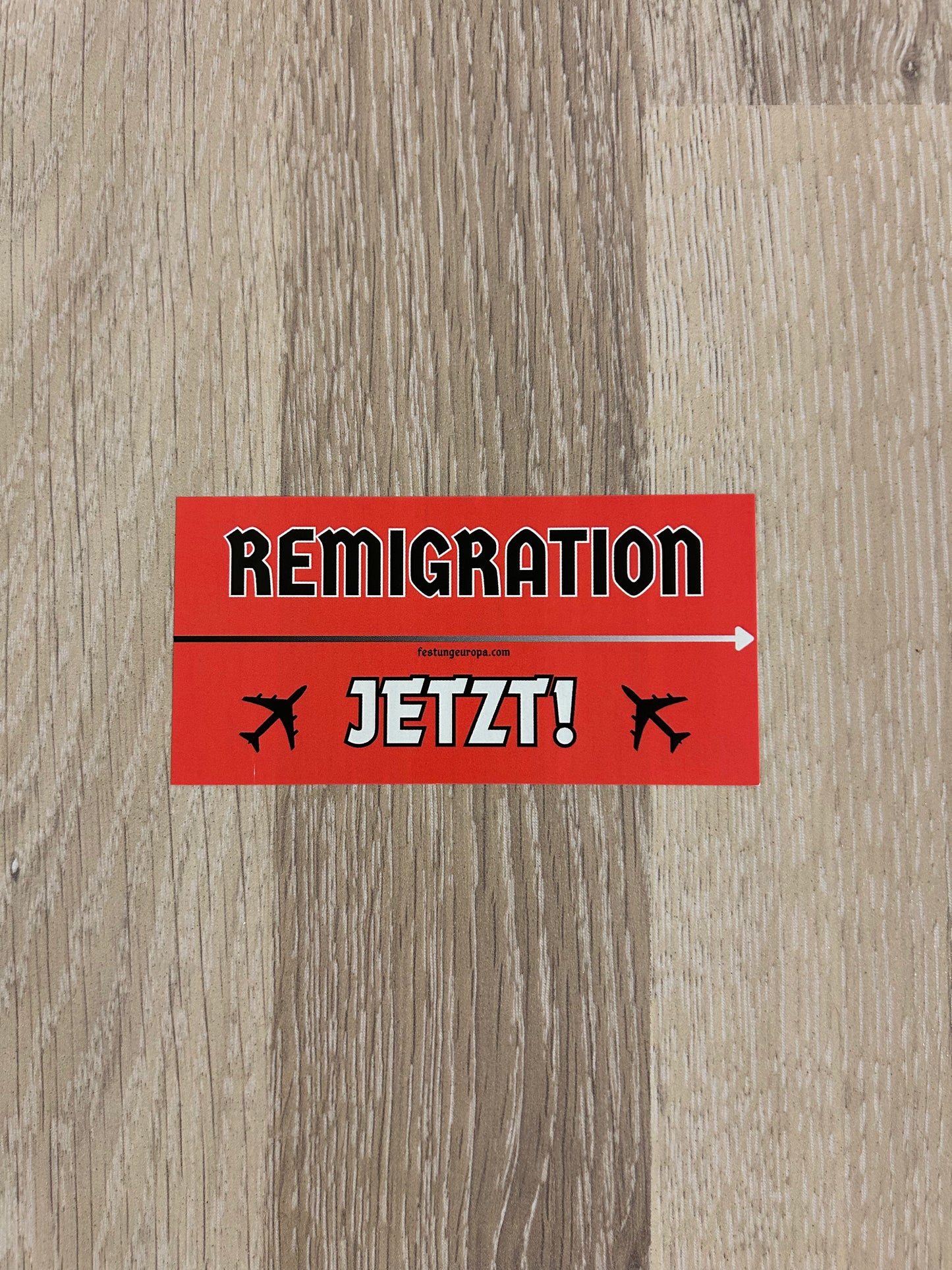 REMIGRATION JETZT! Sticker